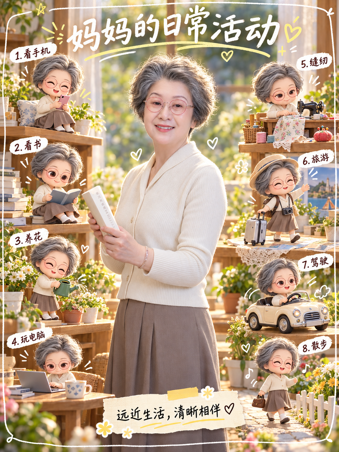 超视立北京东城店丨老花镜哪个好？我家三位长辈用下来，答案真不一样
